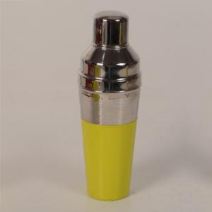 Modern Red And <b>Gold</b> <b>Cocktail</b> <b>Shaker</b> with Band Detail Premium Quality Insulated Bartender Tool - Product Image 6