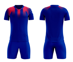 ชุดเล่นฟุตบอลสำหรับผู้ใหญ่แขนสั้นเสื้อเจอร์ซีย์ฝึกซ้อมแบบทีมผ้าเจอร์ซีย์ระบายอากาศแห้งเร็วออกแบบได้ตามต้องการ - Product Image 4