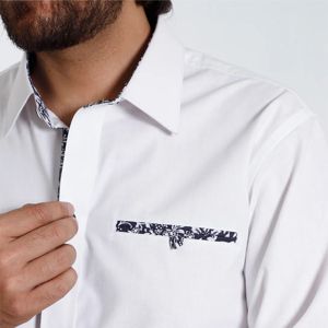 Camisas con botones para hombre de alta calidad, camisas informales y formales de manga larga con bordado personalizado para negocios y empresas - Product Image 3