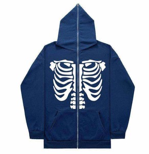 Streetwear Custom <b>Full</b> <b>Zip</b> <b>Up</b> <b>Hoodie</b> Vintage Blank Oversize Distressed Acid Washed <b>Hoodie</b> Men - Product Image 3