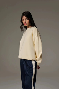 Sudadera de Forro Polar para Mujer, Invierno y Otoño, 100% Algodón, Estilo Urbano Cálido, Corte Holgado, Tejido Cómodo, Marca Personalizada, MOQ Bajo - Product Image 5