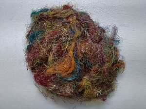 เส้นใยไหมกล้วยทำเองได้หลายสีย้อมจากผ้าวิสคอสและเรยอนสำหรับโครงการปั่นศิลปะและงานฝีมือ - Product Image 4