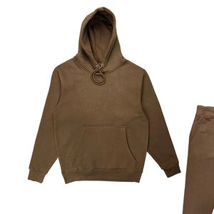 Nouveauté 2026 Survêtement Homme Logo Personnalisé Prix de Gros Personnalisé Coton Délavé au Soleil Poids Lourd - Product Image 2