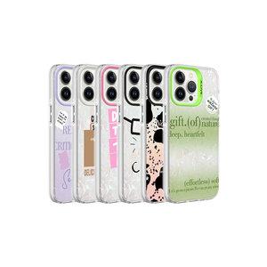 Étui de téléphone antichoc Netzy de luxe à motif marbre blanc pour iPhone 13 Pro Max, coques de téléphone portable en cuir PU 14 Plus - Product Image 2