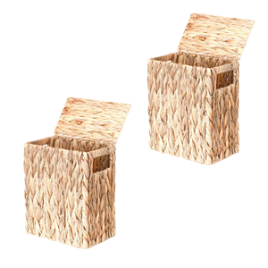 Cesta de Almacenamiento de Documentos Tejida a Mano con Jacinto de Agua, Organizador Ecológico de Revistas y Archivos, Venta al por Mayor desde Vietnam - Product Image 2