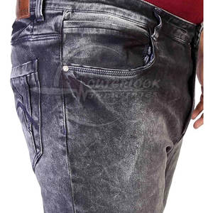 Ropa informal, pantalones vaqueros con lavado ácido, pantalones vaqueros con lavado ácido personalizados para hombre, pantalones vaqueros con lavado ácido de color personalizado - Product Image 6