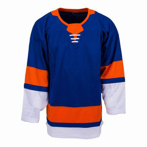 Meilleur matériel Uniforme de hockey sur glace pour hommes Nouvel arrivage Ensembles personnalisés avec un faible quantité minimale de commande Nom de l'équipe OEM et motif vierge - Product Image 1