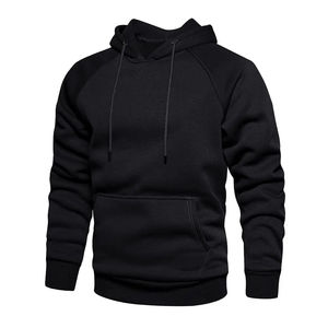 Sweat-shirt à col rond en coton lourd pour hommes, vente en gros OEM, polaire d'hiver avec logo personnalisé, motif de designer, uni, teint, doublé - Product Image 2