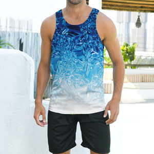 Pakistan Made Sleeveless <b>Vest</b> Fitness <b>Gym</b> Singlet <b>Men</b> Tank Top Manufacturer Custom Logo Breathable Tank Tops for <b>Men</b> - Product Image 3