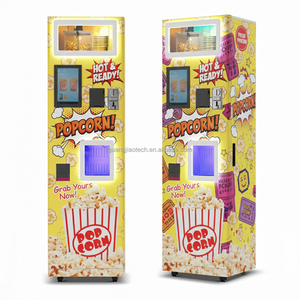 Máquina Expendedora de Palomitas de Maíz Automática con Certificación CE, Máquina Expendedora Comercial de Palomitas de Maíz con Sistema <span class=keywords><strong>Web</strong></span> para Clientes, para Operación en Cadenas de Tiendas - Product Image 1