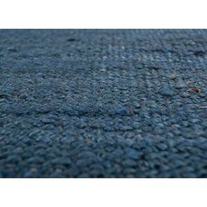 Alfombras de Yute y Cáñamo Tejidas Planas Azules Daaira Pdjt-384 para Uso Doméstico con Patrón Abstracto - Product Image 3