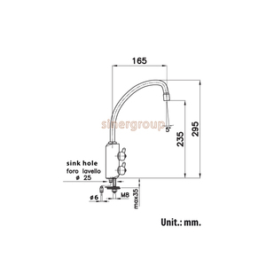 Grifo de 2 Vías 2010 con Conexión Rápida de 6mm para Agua Pura, Acabados Multicolores - Product Image 2