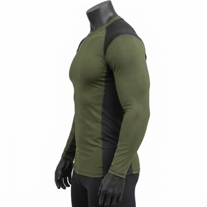 Camiseta Deportiva de Compresión de Manga Larga para Hombre, Ropa Deportiva para Entrenamiento, Fitness, Running, Ciclismo, Surf, Gimnasio - Product Image 4