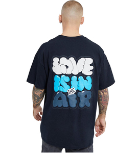 OEM 100% T-shirts à impression bouffante en coton Col rond Séchage rapide Logo personnalisé Fabricant vierge surdimensionné pour vêtements pour hommes - Product Image 1