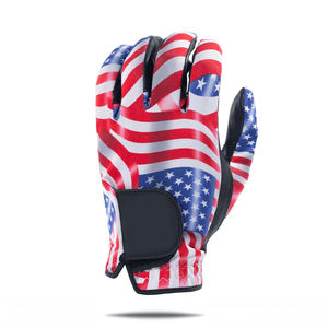 Gants de golf en cuir de chèvre souple avec logo personnalisé de haute qualité vente chaude avec fonction respirante pour les gants de golf en peau de mouton de sport - Product Image 6