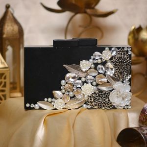 Handmade Summer Luxury Resin Clutch Purse High Quality Unique Designer Decorative Design - Product Image 3