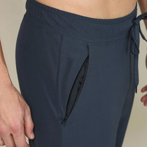 <b>Men's</b> Casual Style <b>Gym</b> Workout Pants Polyester High Elastic Quick Dry Compression Running Baggy Jogger Lightweight Thickness - Product Image 3