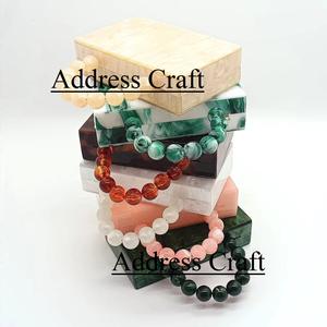 Vente chaude dernière conception résine femmes pochette sac à main sac à main à la mode pochette fête mariage résine et pierre pochette au meilleur prix - Product Image 2