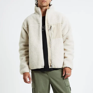 Sudadera con Capucha de Forro Polar Sherpa Personalizable para Hombre, Chaqueta Deportiva con Cierre Completo para Invierno, Ropa Urbana Fabricada - Product Image 6