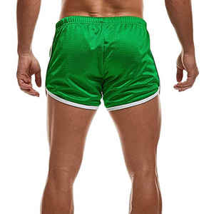 Pantalones cortos de verano Hombres Cool Logotipo personalizado Bolsillo lateral Hombres Cargo Pantalones cortos de malla Pantalones cortos causales para hombres - Product Image 6