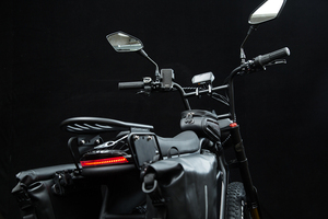 Pièces détachées pour vélo électrique 20'' MOPED : Cadre, sac, <span class=keywords><strong>porte</strong></span>-bagages latéral, verrouillage pliable, montage facile et rapide - Product Image 6