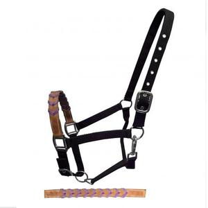 Harnais de cheval de haute qualité pour l'équitation western |   Licol en cuir de cheval, fait à la main, grossiste, fabricant, licol en cuir pour cheval - Product Image 1