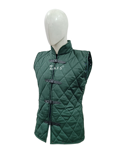 Abrigo Gambeson de invierno sin mangas armadura hecha a mano Medieval chaqueta de diseño transpirable acolchado grueso auténtico traje histórico para hombres - Product Image 4