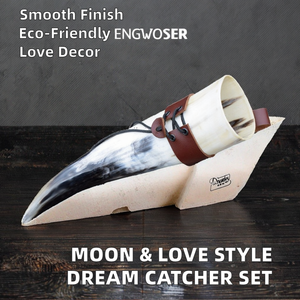 Corne à boire viking naturelle sculptée pour bière, vin, eau, en corne d'ox/vache et buffle polie, idéale pour la maison, les mariages et les fêtes - Product Image 3