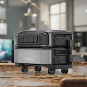 เดลต้าโปรพิเศษพร้อมแผงโซลาร์400วัตต์สองชิ้นที่มีคุณภาพดีเยี่ยมระบบแยกพลังงานสำรองทั้งบ้านวางซ้อนกันได้ - Product Image 1