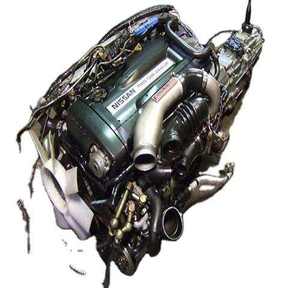 Moteur à essence bi-turbo de 2,6 L d'occasion RB26DET - Product Image 2