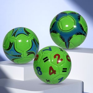 Balón de Fútbol de Cuero de 2 Tamaños, Forro de PVC, Juguete Especial para Bebés y Niños de Jardín de Infancia, Elástico y Duradero, Garantizado - Product Image 4