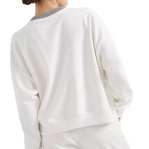 Venta al por mayor 2024 sudaderas con capucha de gran tamaño para mujer logotipo personalizado 100% algodón peso pesado gota hombro ácido lavado técnica - Product Image 2