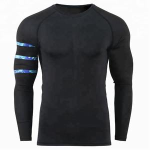 Ropa de Entrenamiento de Alta Calidad, Camiseta de Compresión Ajustada para Hombre, Ropa Deportiva de Secado Rápido y Transpirable, Camiseta de Compresión de Color Sólido para Hombre - Product Image 6
