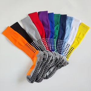 अनुकूलन योग्य वयस्क फुटबॉल मोजे थककर तौलिया विरोधी पर्ची पहनने के प्रतिरोधी लंबी ट्यूब घुटने के मोजे प्रशिक्षण के लिए डॉट क्यूफ - Product Image 3