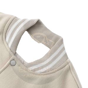 แจ็คเก็ตทีมเบสบอลของผู้ชายแจ็คเก็ตทรงหลวมสไตล์วินเทจเคลือบโพลีเอสเตอร์2025พร้อมโลโก้และตัวอักษร - Product Image 2