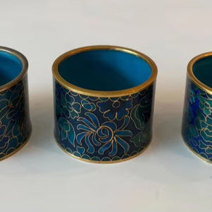 Anillos de servilletas, anillos de servilletas de ratán, anillos de servilletas de mimbre, Decoración de mesa - Product Image 1