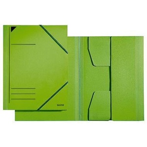 Leitz DIN A4 Corner <b>Clamp</b> Green Recycled Cardboard Pendarec <b>Clip</b> Product - Product Image 1