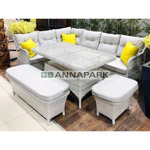 Annapark Marbella Rattan Balcón Jardín Esquina Juego De Asientos - Product Image 1