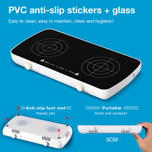 Neuer hoch effizienter Magnet rührer Dual 1L Magnet rührer 4000 U/min 2-Stationen-Magnetrührer für Chemie-und Biotech-Labs - Product Image 2