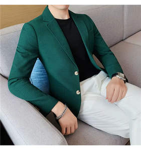 Traje de boda de talla grande de alta calidad para hombre, último diseño, diseño de logotipo personalizado, chaqueta, ropa de negocios para hombre, conjunto de abrigo y Pantalón de vestir de 3 piezas - Product Image 5