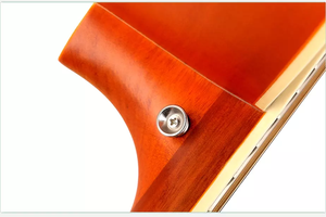 กีตาร์อะคูสติก37 "อูคูเลเล่เบสแบบพกพาทนทานทำจากไม้ธรรมชาติสีสตริง - Product Image 5