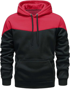 Alta Calidad Algodón poliéster gota hombro más tamaño Streetwear sudaderas con capucha sólido desgaste Sudadera con capucha con logotipo personalizado hombres sudaderas con capucha - Product Image 6