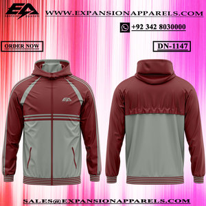 Veste de pluie en polyester 100% de haute qualité pour hommes, vêtements de sport d'hiver lavables avec col montant, manches complètes, tissu durable - Product Image 5