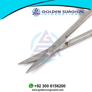 Tijeras para Cutículas de Larga Duración al por Mayor, Tijeras de Manicura para Maquillaje con Hojas Curvas de Acero Inoxidable - Product Image 4