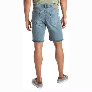 Baggy coupe ample à braguette à fermeture éclair pour hommes personnalisés 100% pantalon en denim épais en coton pour hommes Baggy Jean Jorts Shorts - Product Image 2