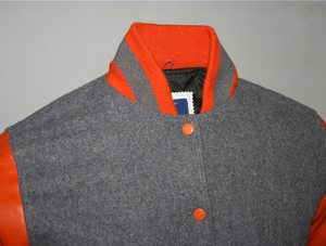 Chaqueta Varsity Personalizada de Invierno, 100% Lana, con Parche Bordado en Chenilla, Chaqueta de Béisbol Lisa para Hombre, Chaqueta Varsity Letherman - Product Image 5