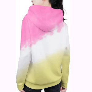 High Quality Stylish Women <b>Tie</b> <b>Dye</b> <b>Hoodies</b> Eco-Friendly Fleece Winter Outdoor Use OEM Wholesale Custom Design Casual Style - Product Image 6