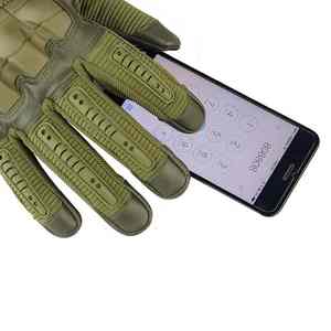 2025 nuevo diseño personalizado al por mayor de alta calidad Moto Durable dedo completo motocicletas guantes medio dedo Motocross guantes - Product Image 3