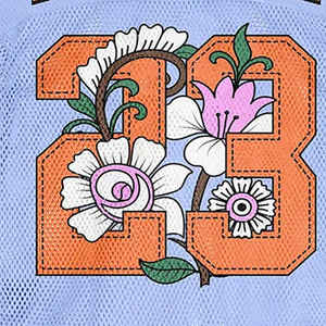 Camiseta de fútbol americano de alta calidad con técnicas impresas de manga corta, uniforme personalizado de número de nombre transpirable y cosido - Product Image 4