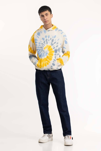 Tie and Die Sweat à capuche personnalisé Qualité thermique 100% coton Sweat à capuche lourd Full Zip us Sweats à capuche personnalisables personnalisés - Product Image 3